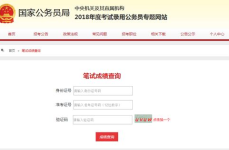 国家公务员考试成绩查询入口,一键掌握考情动态