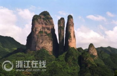 江郎山风景区,千年奇峰，自然与文化交融的瑰宝